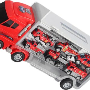 1-129.jpg Toy Fire Truck Carrier Set