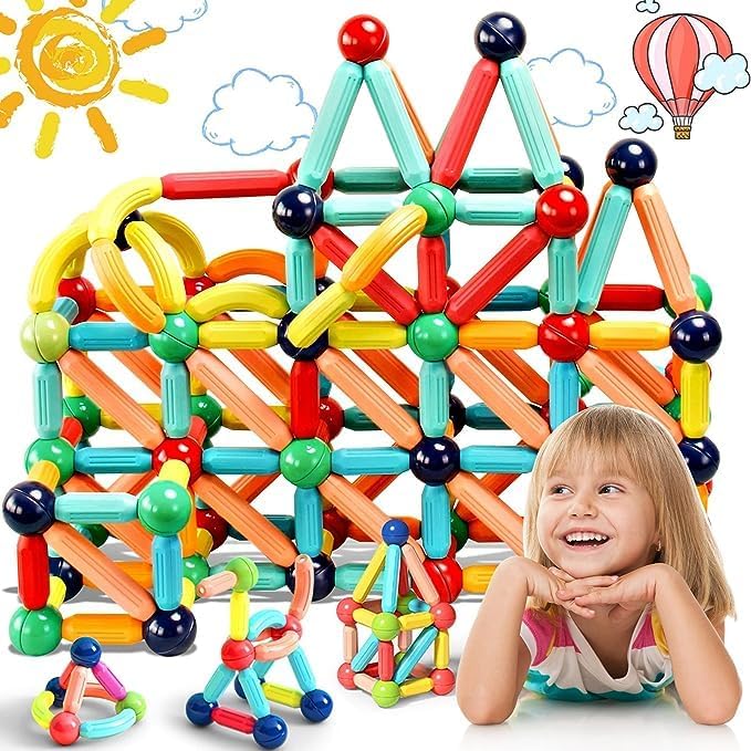 Magnetic Sticks – Octopus magnetni građevinski set (25 delova) - Image 2