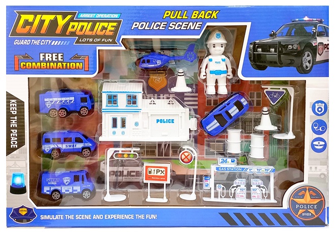 Dečiji Policijski Set sa Vozilima - Image 2