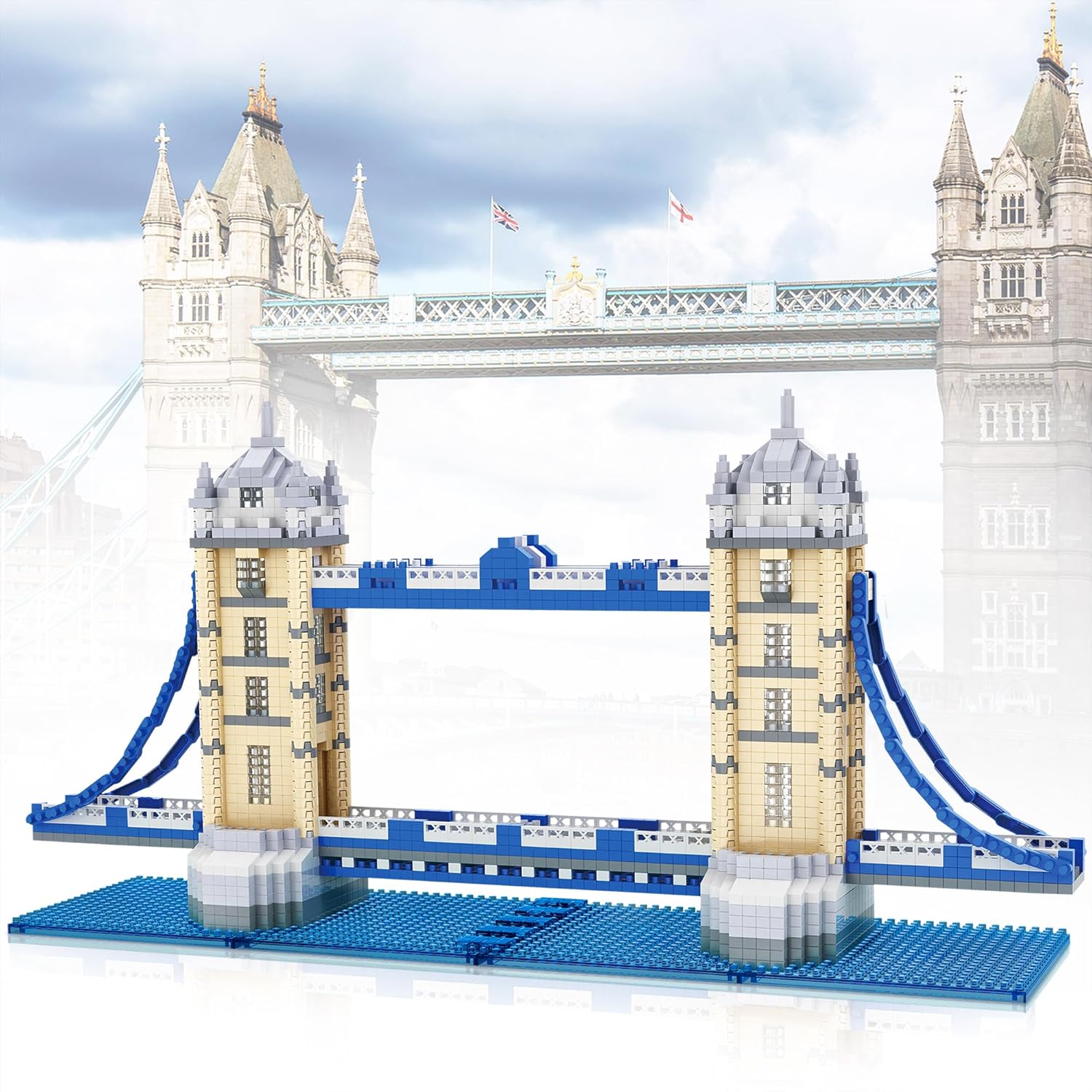 Set Kockica za Gradnju - Tower Bridge Building