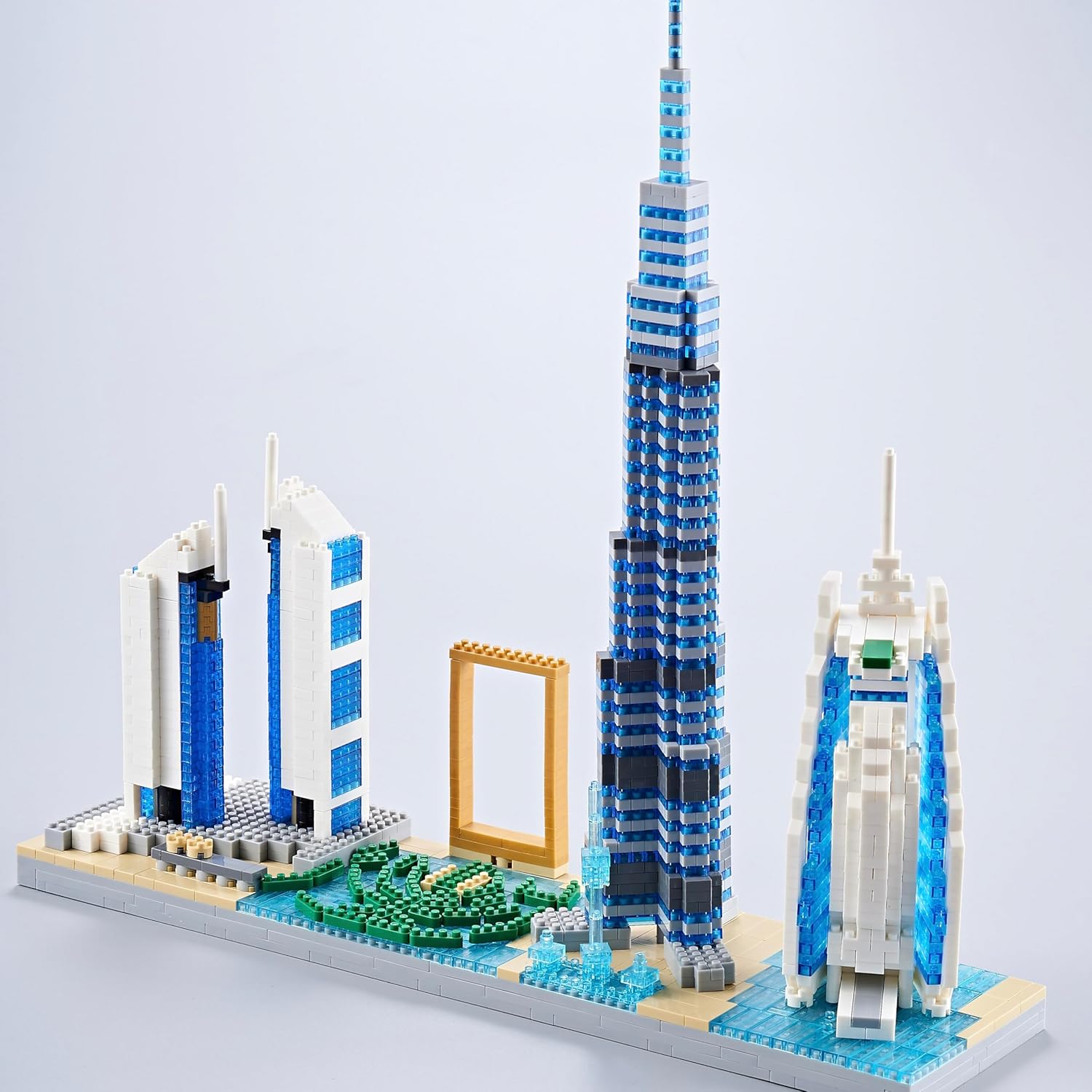 Set Kockica za Gradnju - Dubai City Skyline