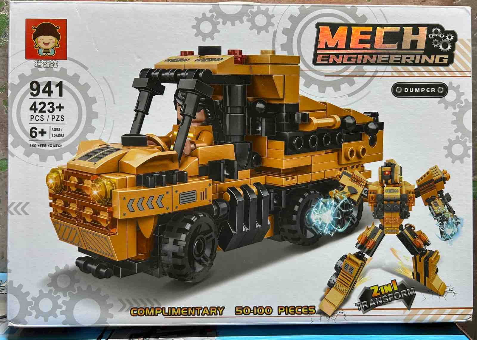 Mech Engineering 2-u-1 – Set Kockica - Image 2