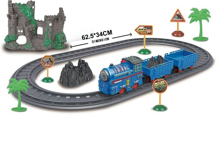 Dečiji Set Električne Željeznice sa Puzzle Stazama - Image 2