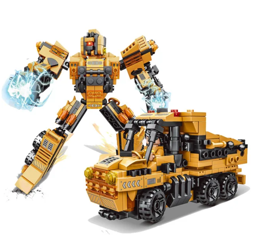 Mech Engineering 2-u-1 – Set Kockica