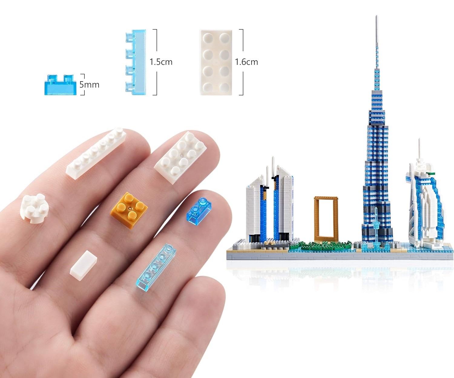 Set Kockica za Gradnju - Dubai City Skyline - Image 2