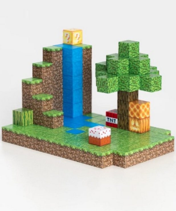 Minecraft Magnetne Kocke – 72 Delova - Image 3