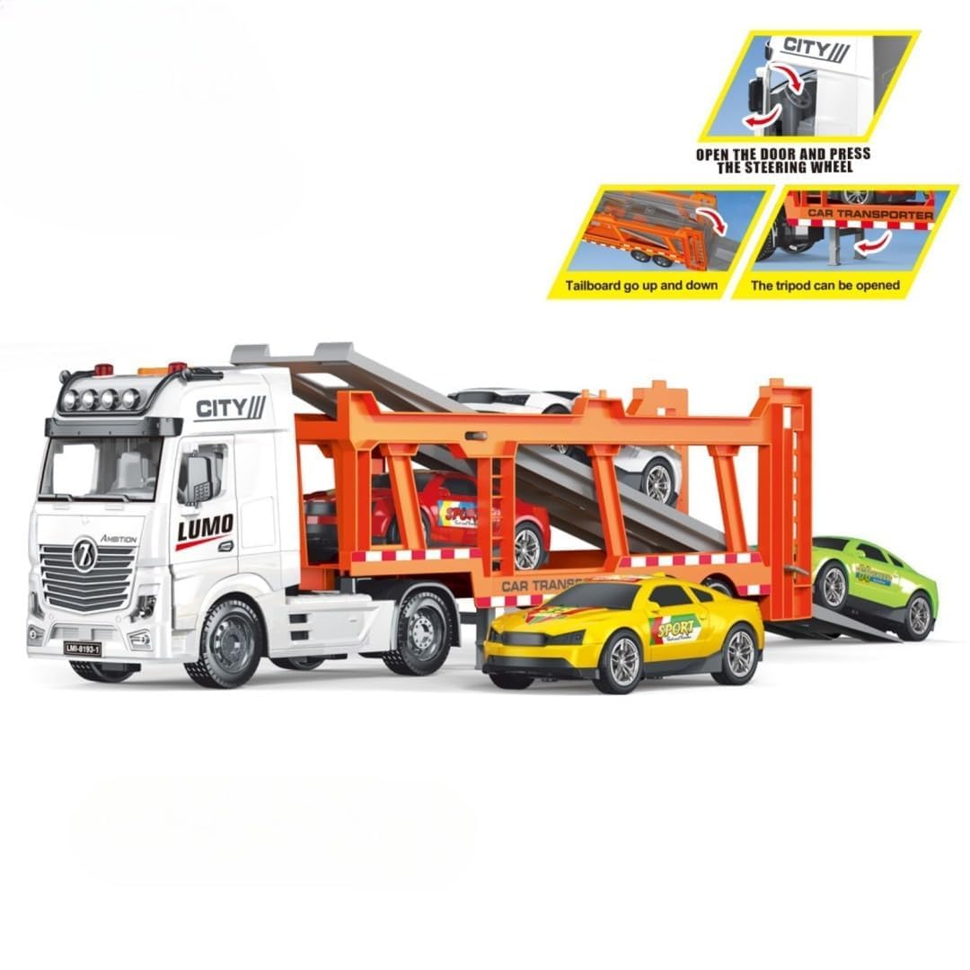 Veliki Kamion Nosilac i Više Mini Automobila - Image 4