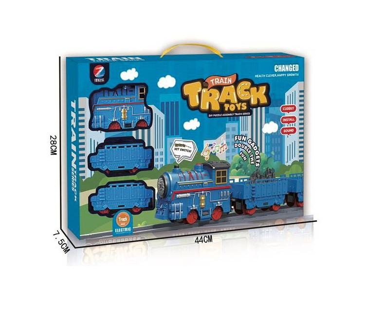 Dečiji Set Električne Željeznice sa Puzzle Stazama