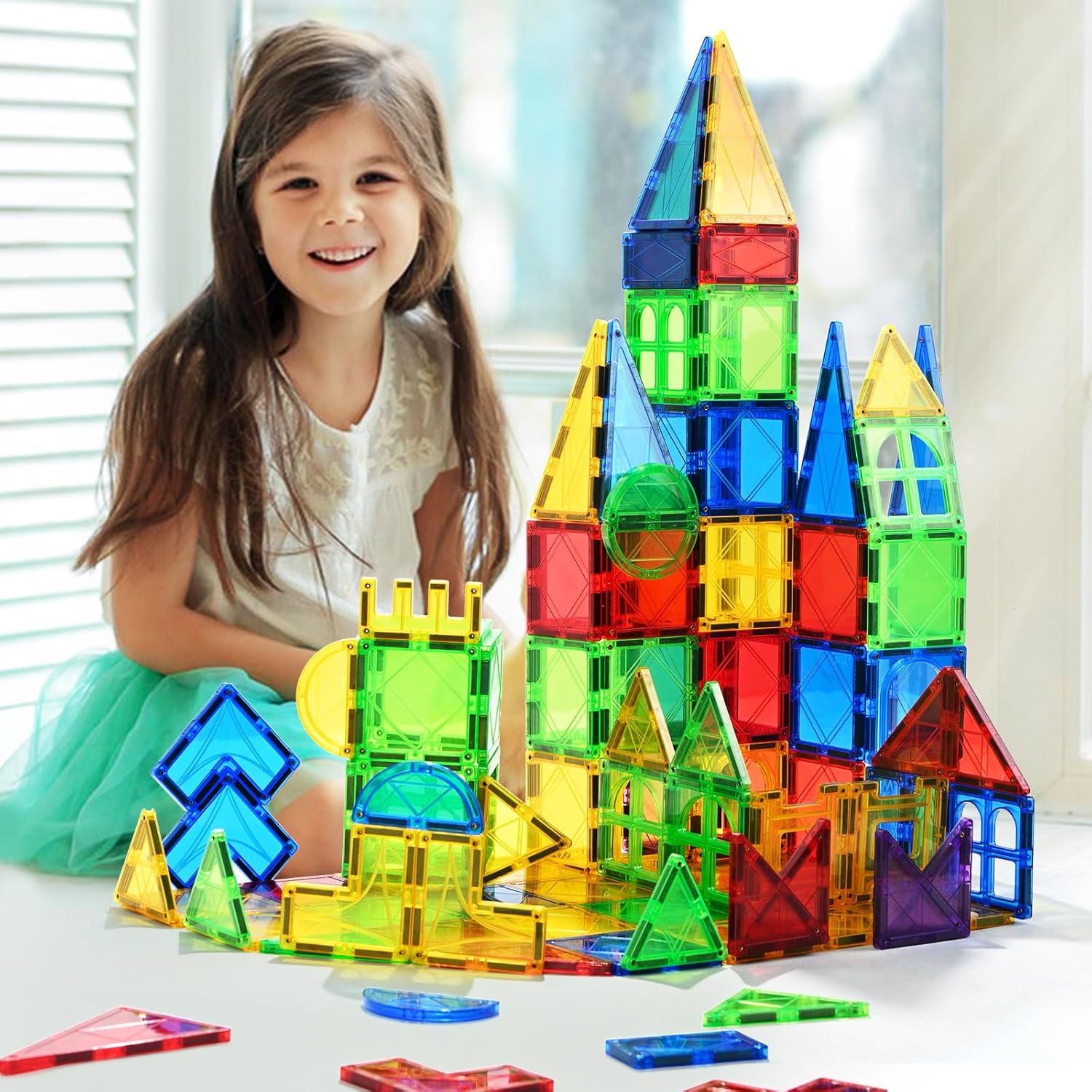 Magnetic Tiles – Set od 100 Delova - Image 3