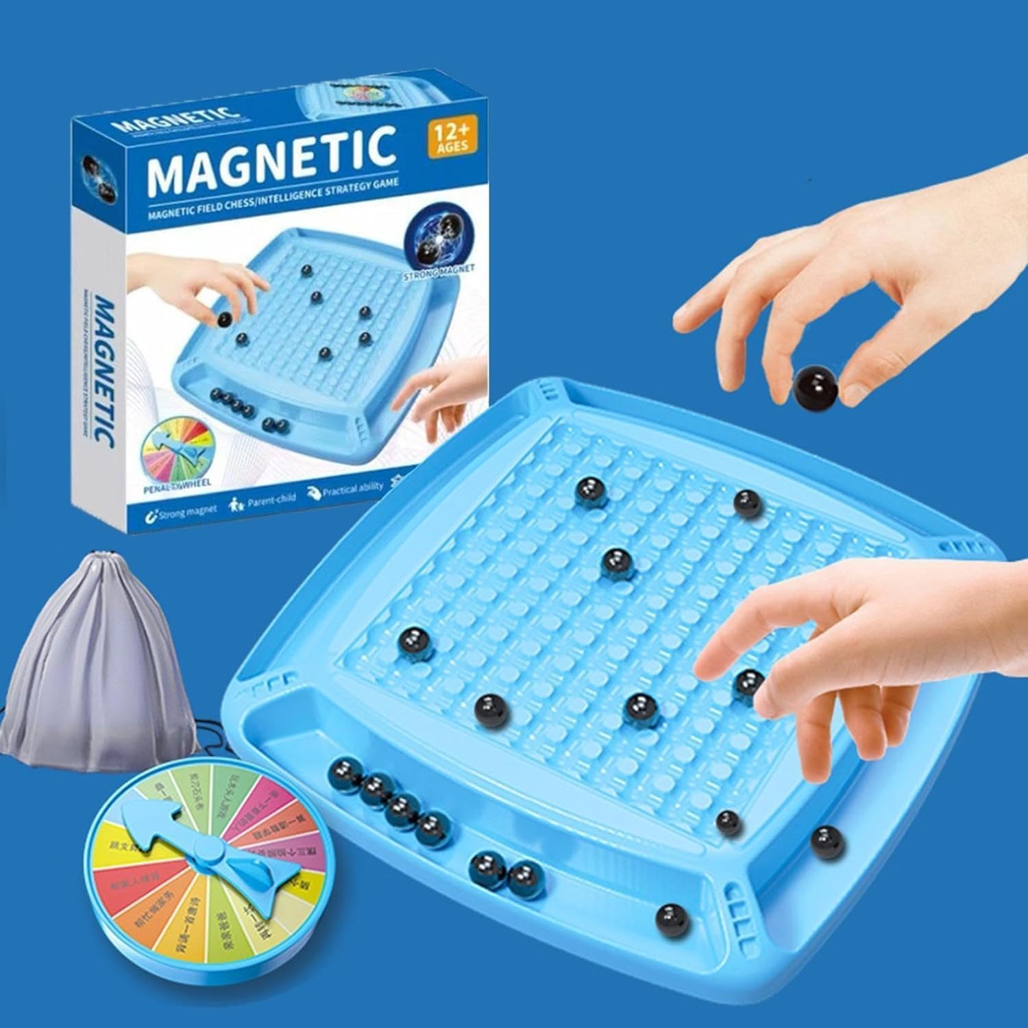 Magnetni Šah – Logička & Porodična Društvena Igra - Image 3