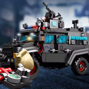 Građevinski Set Specijalnih SWAT policijskih vozila