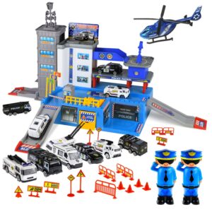 City-Police-Operation-–-Deciji-Policijski-Set-sa-Vozilima-na-Povlacenje.jpg Dečiji Policijski Set sa Vozilima