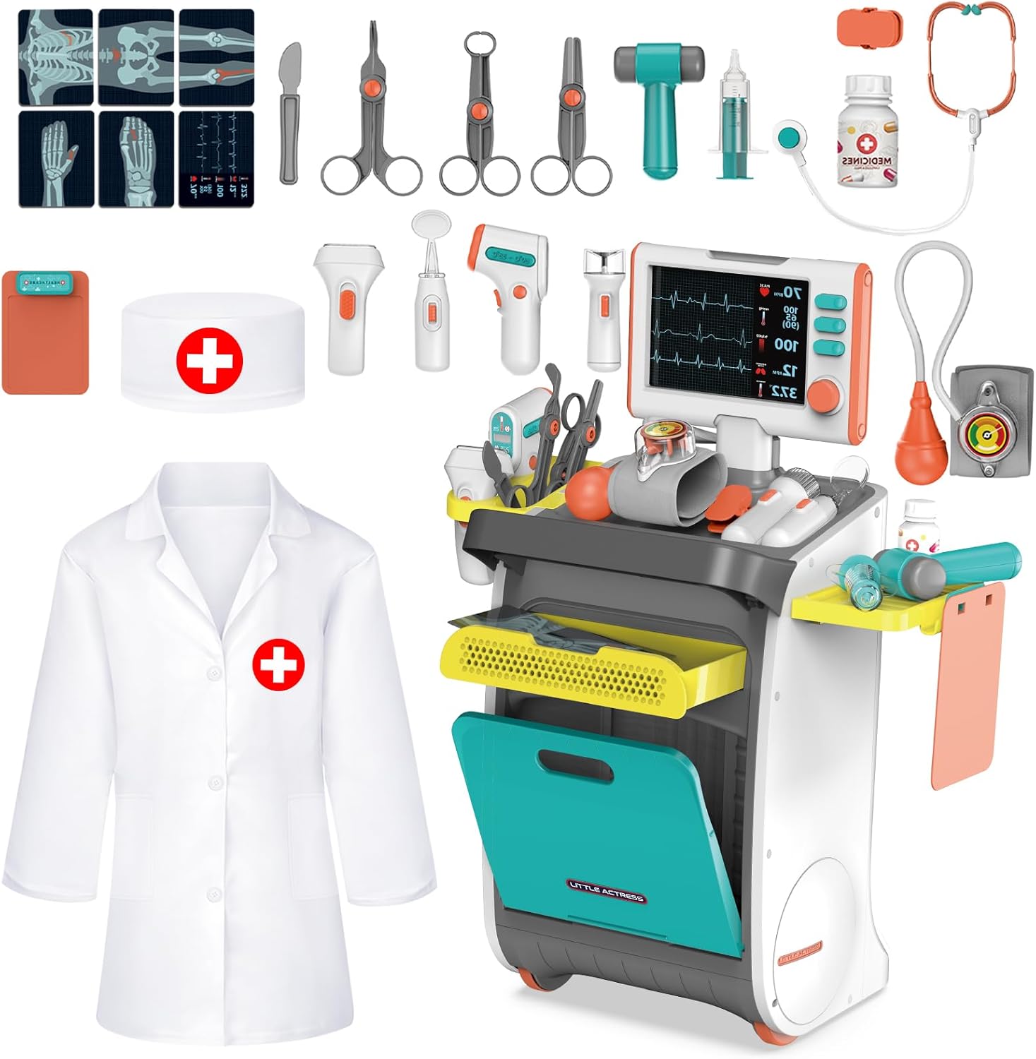 Dečiji Doktorski Set na Točkovima