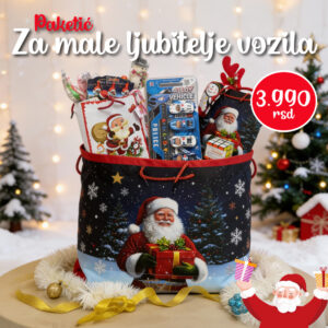 Paketić za male ljubitelje vozila