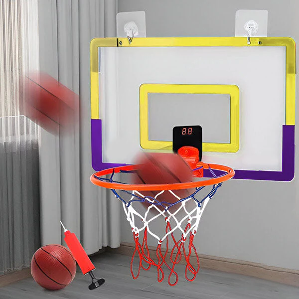 Koš za Vrata sa Digitalnim Brojačem Poena i Loptom - Image 3